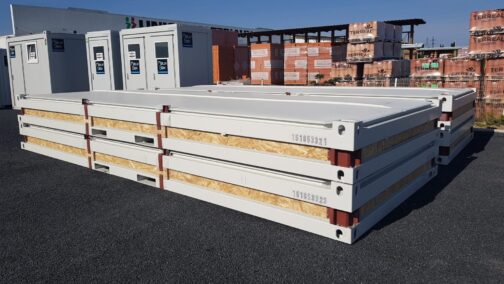 BATIMODULE 20′ Scrivania "linea Basic" in KIT