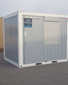 BATIMODULE 10′ Ufficio (1 Porta + 1 Finestra) LV