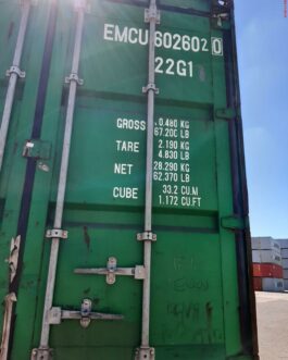 20′ DRY classe A container