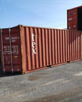 CONTAINER USATI MARITTIMO 20 PIEDI ISO BOX DRY