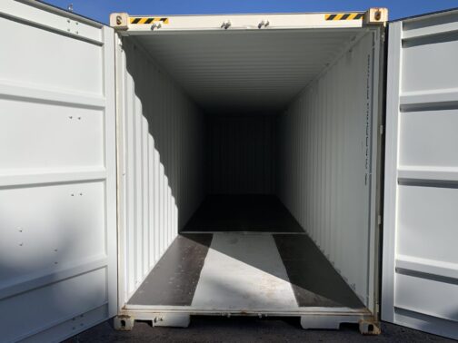Nuovo container standard da 30 piedi per la spedizione e lo stoccaggio  - Bianco - Image 17