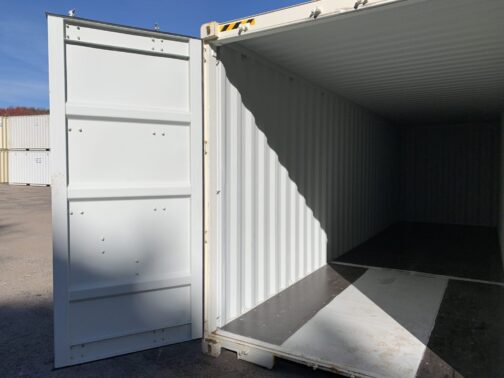 Nuovo container standard da 30 piedi per la spedizione e lo stoccaggio  - Bianco - Image 16