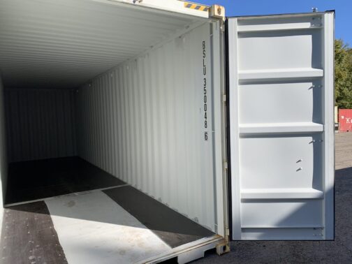 Nuovo container standard da 30 piedi per la spedizione e lo stoccaggio  - Bianco - Image 15