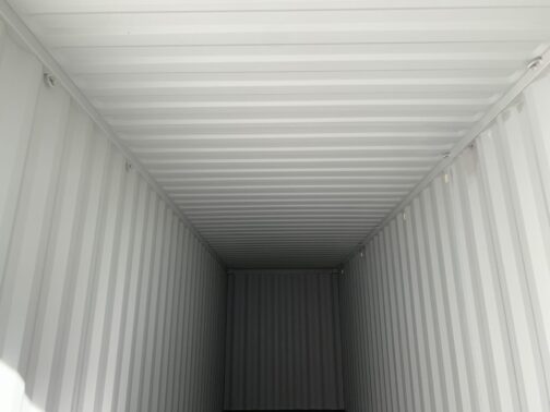 Nuovo container standard da 30 piedi per la spedizione e lo stoccaggio  - Bianco - Image 9