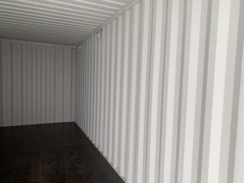 Nuovo container standard da 30 piedi per la spedizione e lo stoccaggio  - Bianco - Image 5
