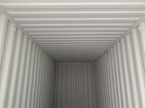 Nuovo container standard da 30 piedi per la spedizione e lo stoccaggio  - Bianco - Image 4