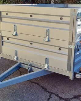 Rimorchio per bagagli Jalon a due assi, portata 750 kg