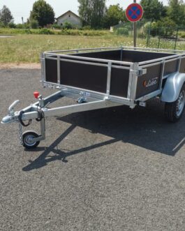 Rimorchio Lider Wood 39440 a 1 asse con capacità di 750 kg