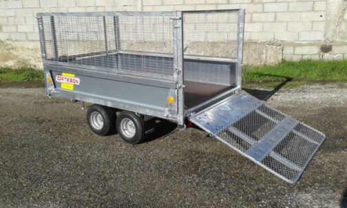 Rimorchio Bateson 2 assi Ptac 750 kg - Image 3